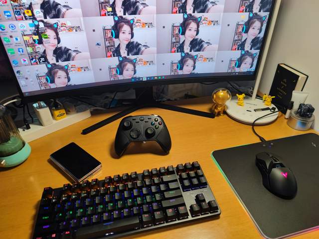 雷柏V500Pro-87机械键盘评测：既能无线连接也能有线连接