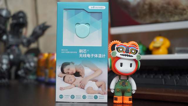 刷芯无线电子体温计，聪明的家长用起来，缓解宝宝发热带来的焦虑