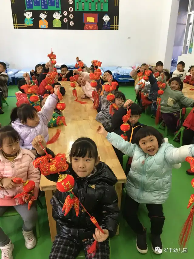 曾都区西城岁丰幼儿园：阳光耀童心·快乐逛庙会第二季幼儿园庙会,传统文化活动,中华节日体验