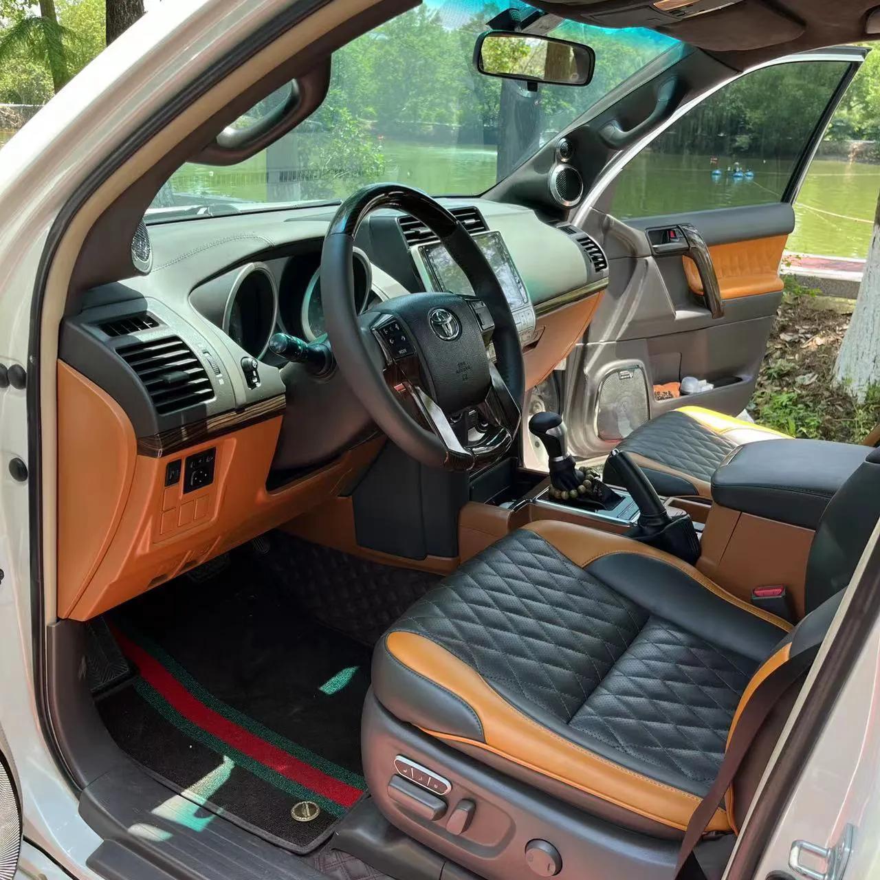 丰田霸道七座改四座完工交车外观大包围中控老改新全车内饰翻新航空