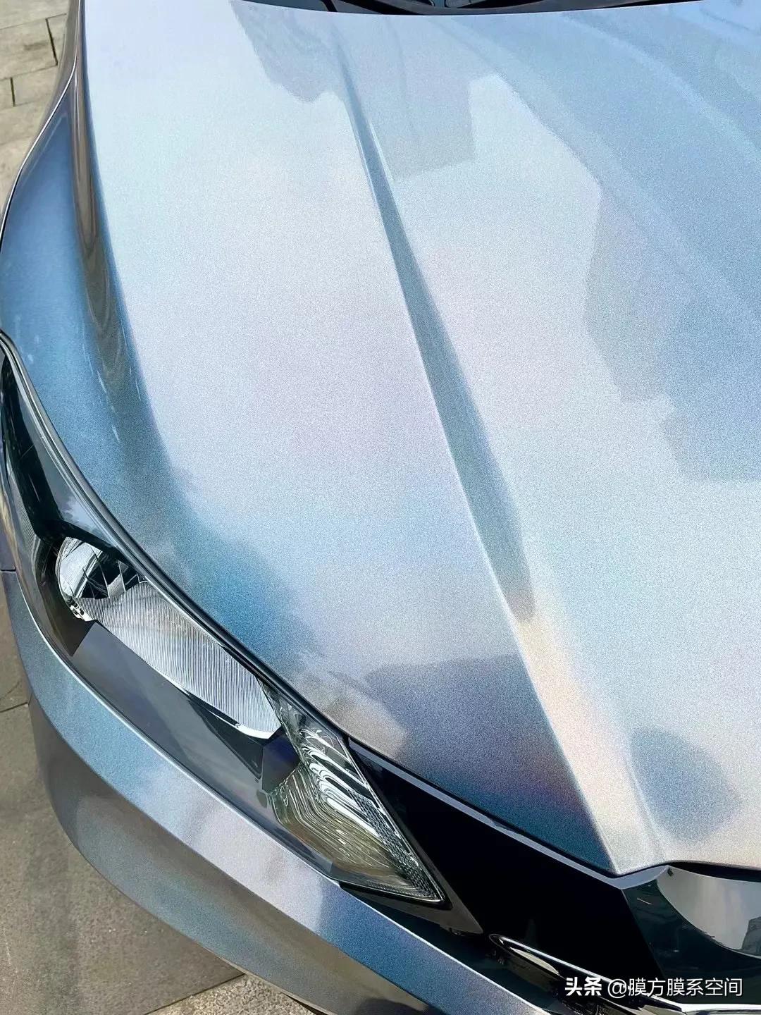 膜方膜系空间6年老车本田改色七彩镭射银好哒没问题交给我吧