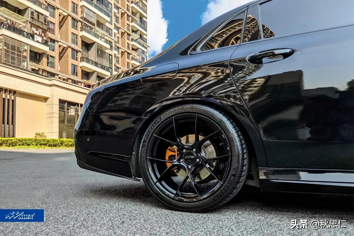 mmx轮毂ffmf102钢琴黑奔驰e300案例19寸前后配