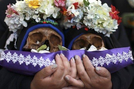 另类的两种祭祖仪式：玻利维亚“头骨祈福日”和印尼“赶尸节”