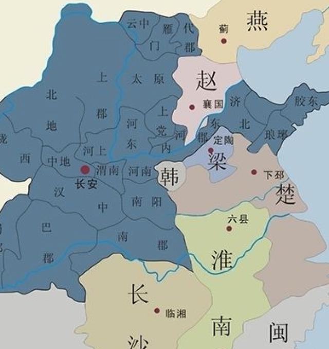虽然大汉王朝一时由朝廷,地方的郡县和各诸侯王国三大部分组成,但是一