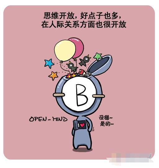 o型血性格特徵:比較主動,性格較b型血的人來說更為高冷一點,比較霸道