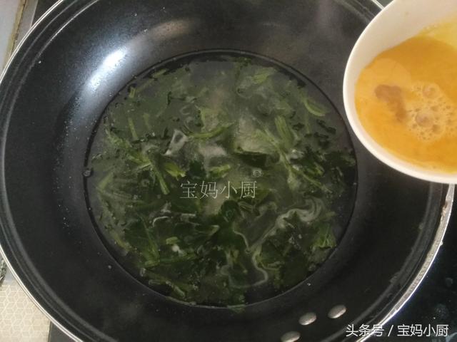 菠菜鸡蛋汤