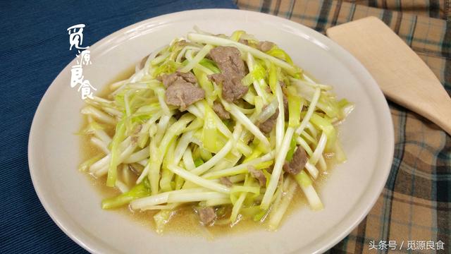 韭黄肉丝