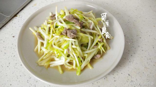 韭黄肉丝
