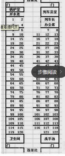 火车靠窗座位