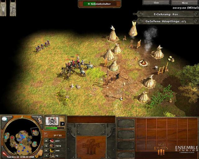 即时战略游戏—《帝国时代3》