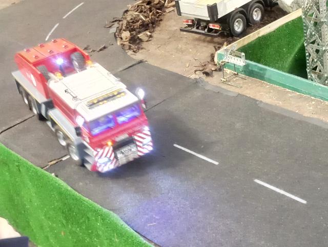 北京模型展工程车