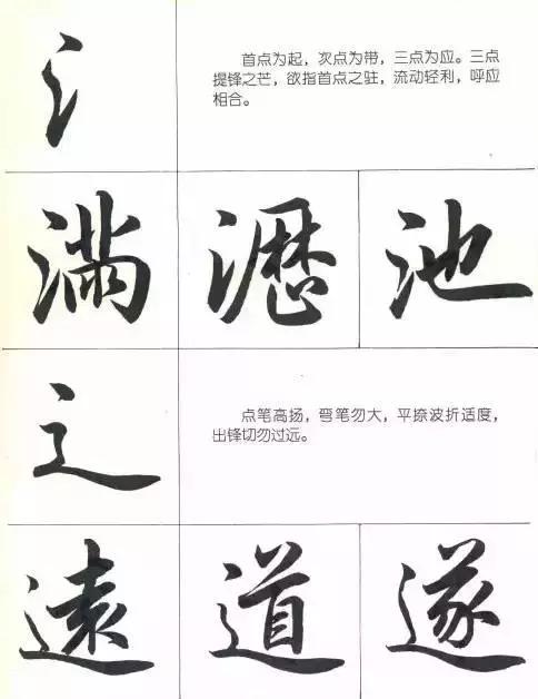 行楷结构口诀（写行楷的部首和结构技巧）(15)