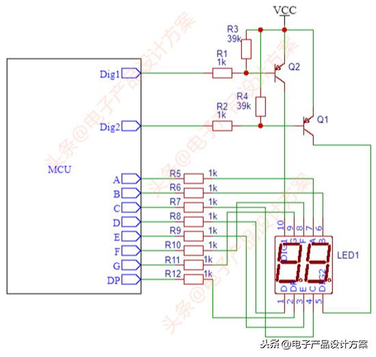 数码管怎么设置动态驱动（数码管是怎么工作的）(3)