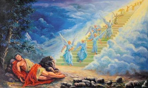 亚伯拉罕以撒雅各的神，我们登上雅各天梯？