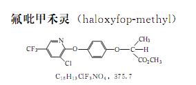 氟吡甲禾灵–蔬菜种植常用除草剂使用介绍