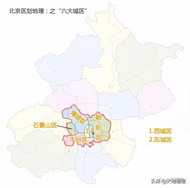 大北京长啥样？我们提供了十个地理冷知识