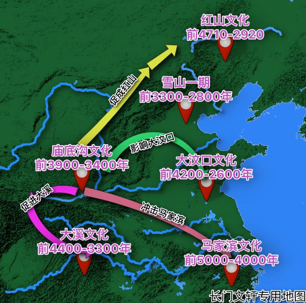 全面解读黄河流域5000年前文化脉络，看完之后再论华夏文明从哪来