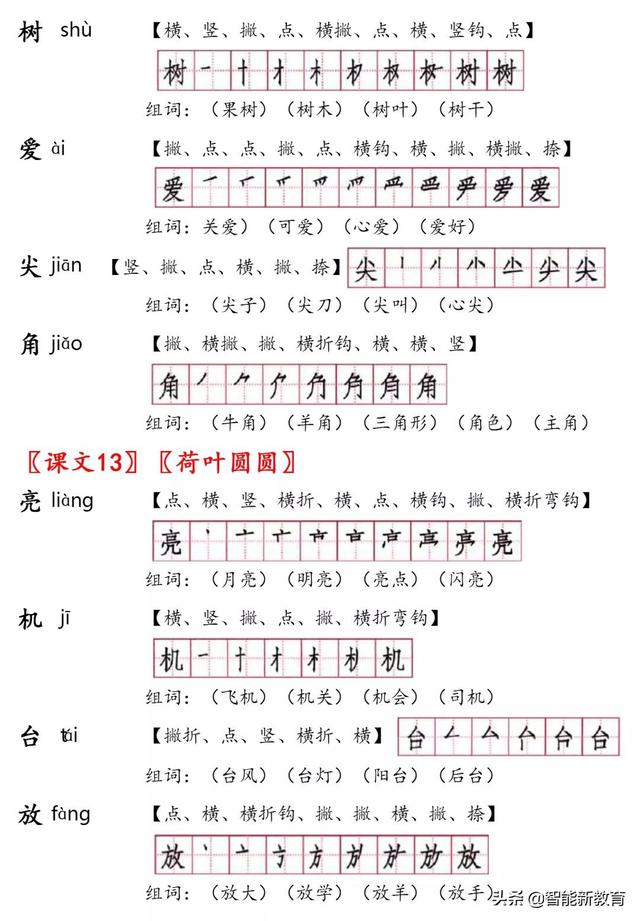 低的笔顺