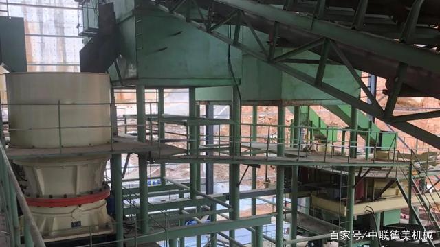 破碎机打砂工作视频