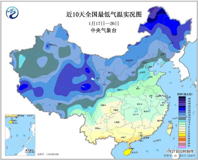 确定！1月“新一轮”寒潮预警来了，强冷空气来临，多地降雪