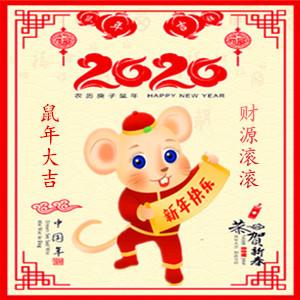 “2020”鼠你好运，大吉大利！微信旺财头像-第6张图片-9158手机教程网