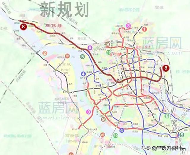福州<a href=http://shiwuwuguihua.com target=_blank class=infotextkey>高新区</a>最新地铁规划