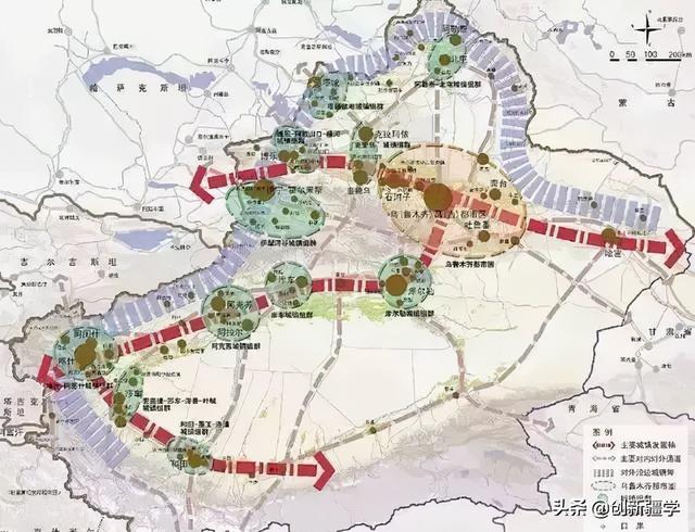 新疆的总体规划决定新疆各地州市的发展定位