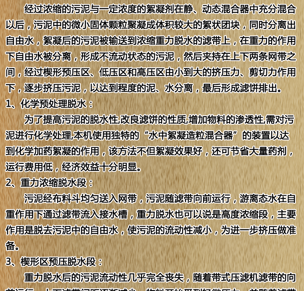 济宁带式污泥压滤机