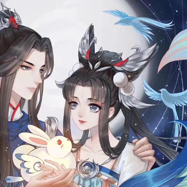 cp头像情侣一男一女,王者荣耀情侣头像