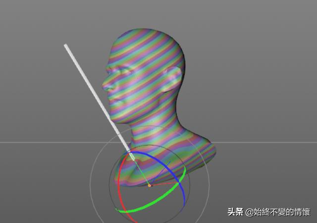 C4D自学笔记25-利用破碎制作抽象人物头像