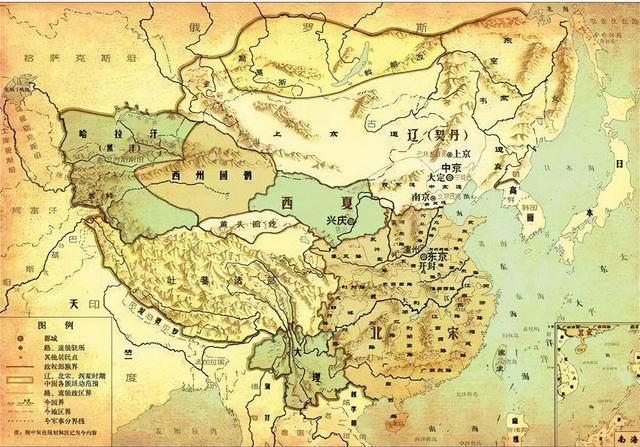 中国十三个朝代时期的疆域面积一览
