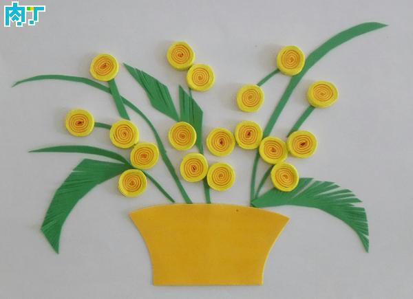 花朵海绵纸手工制作(海绵纸手工制作花朵简单又漂亮)