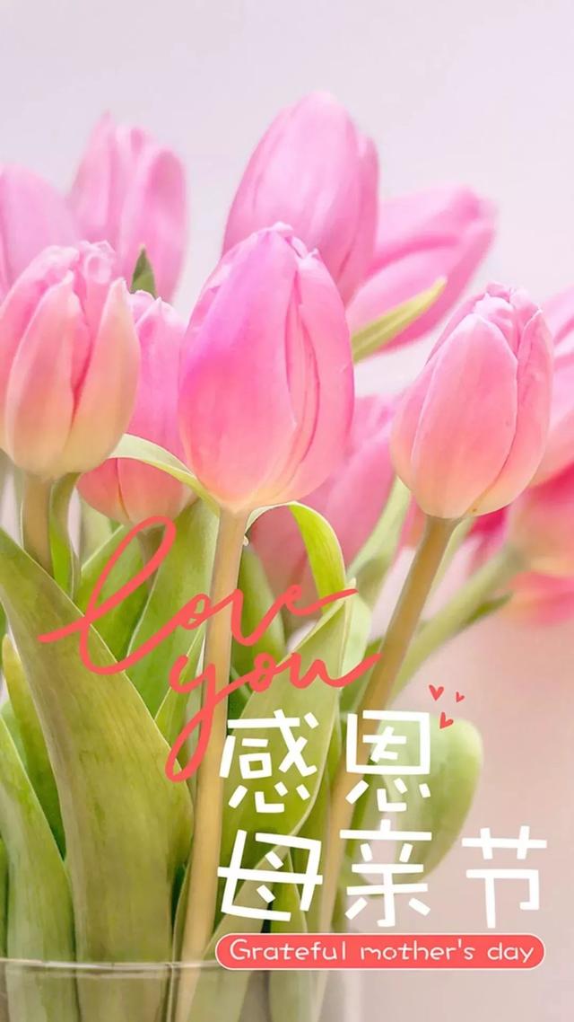 母亲节带文字的图片大全，母亲节美图集锦