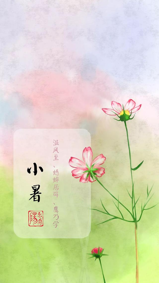 小暑节气精美图片大全，小暑的祝福语句