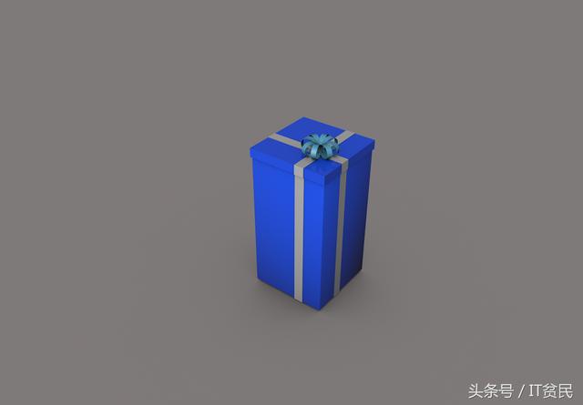 好玩C4D：神不神奇，只需动一下鼠标就能制作出漂亮的礼品盒！