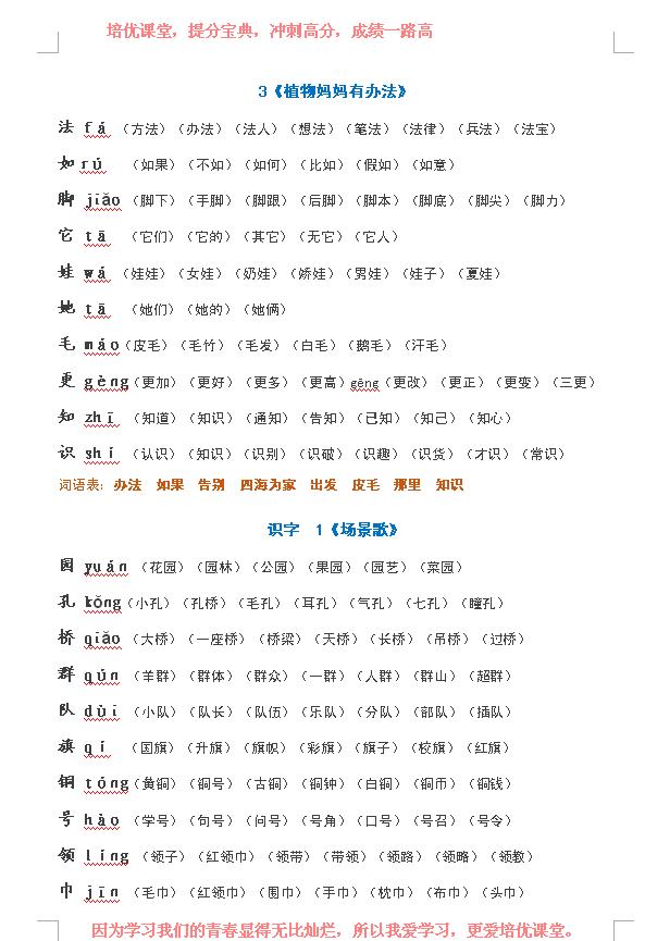报组词