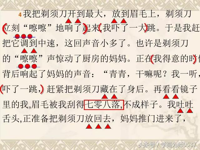 人教版四年级上册第七单元作文《成长的故事》图文解读