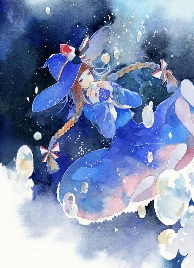 十二星座化身为深海少女,处女座的灵动可爱,双鱼座的好美!