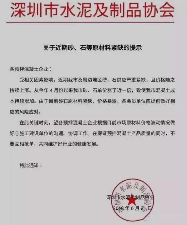 砂石建筑原材料价格