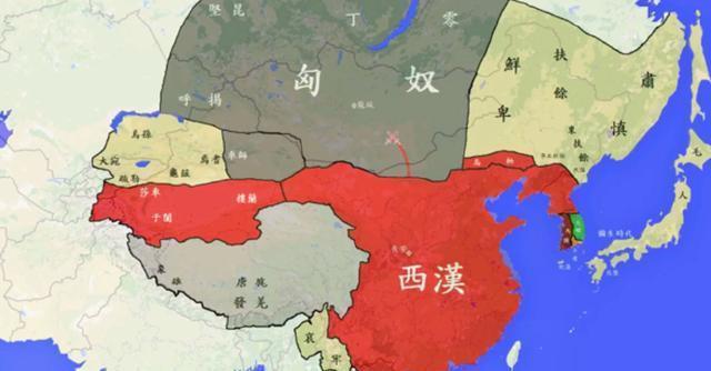 8张地图，看懂西汉由弱变强，又从盛转衰的两百一十年历史-第6张图片-看历史网
