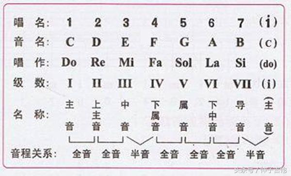 音阶是啥意思大调音阶怎么理解