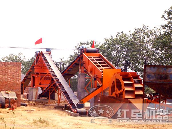 小型洗砂机安装以及传送带的简单介绍