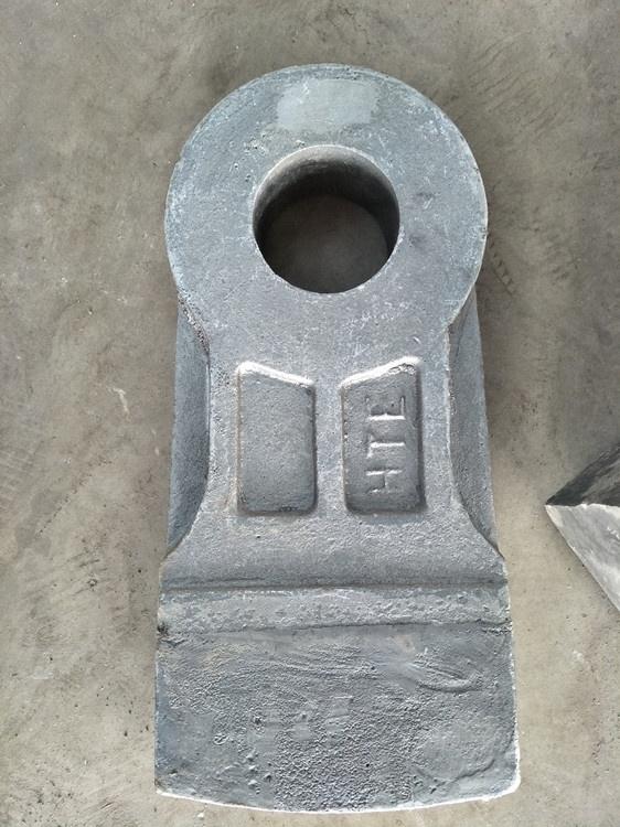 双金属破碎机锤头安装
