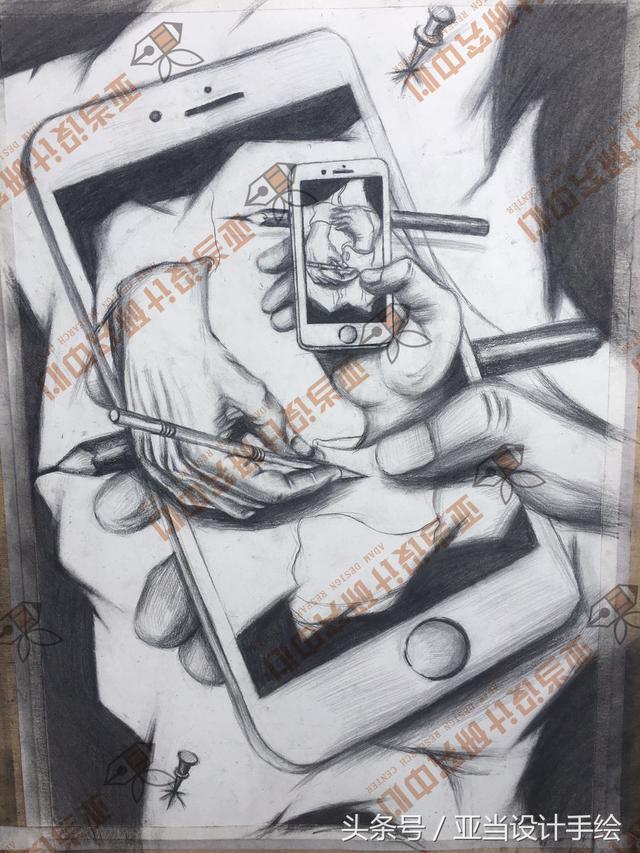 「艺术考研」分享考研中创意设计素描的绘画技巧