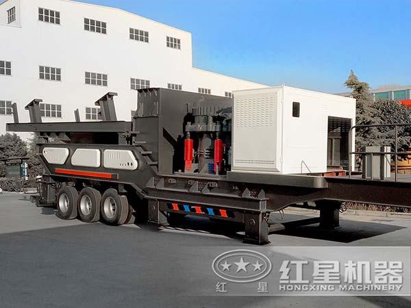 移动破碎机带车_美斯达移动破碎机