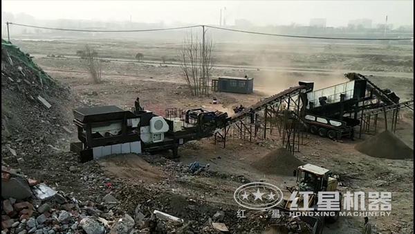 破碎机现场是怎么样