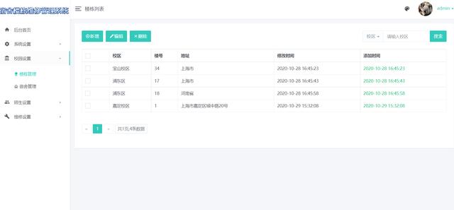 基于Springboot+freemarker+Mysql实现的宿舍维修上报管理系统