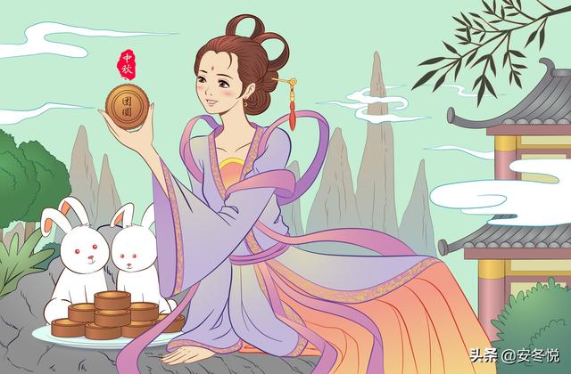 中秋月圆时，相思似海深