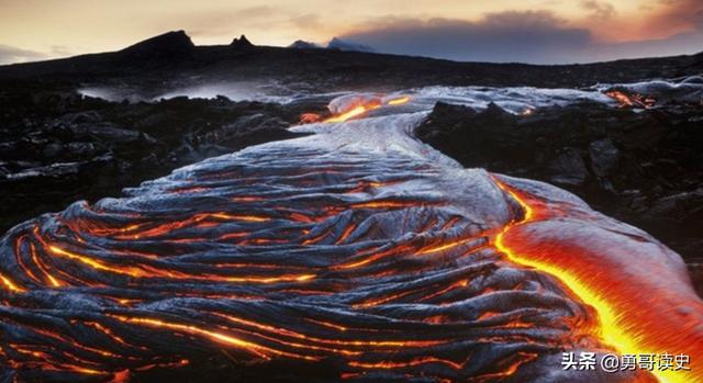 冰岛火山爆发