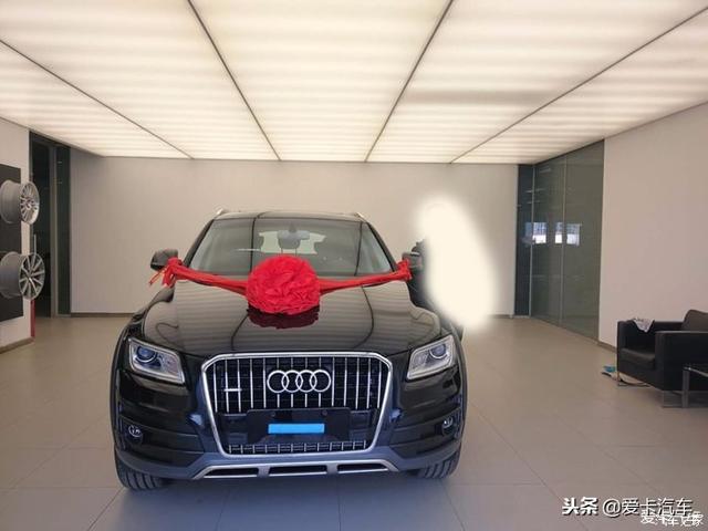 奥迪q5蓝牙打开步骤，奥迪Q5提车作业，来不及等加长了！